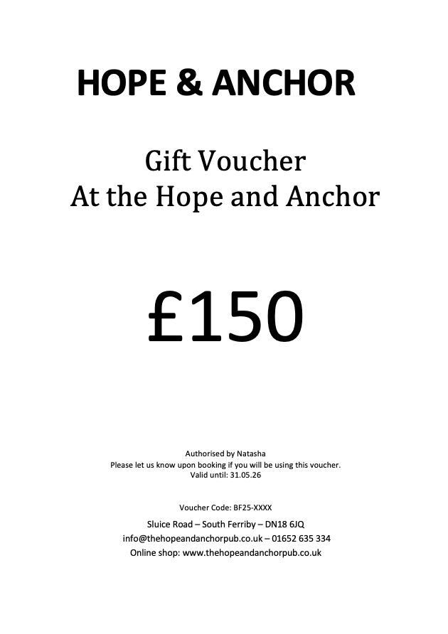 £150 Voucher