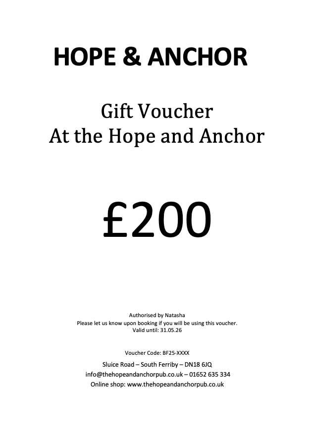 £200 Voucher