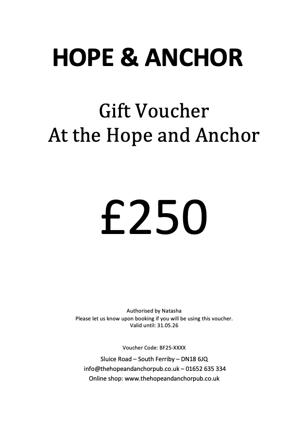 £250 Voucher