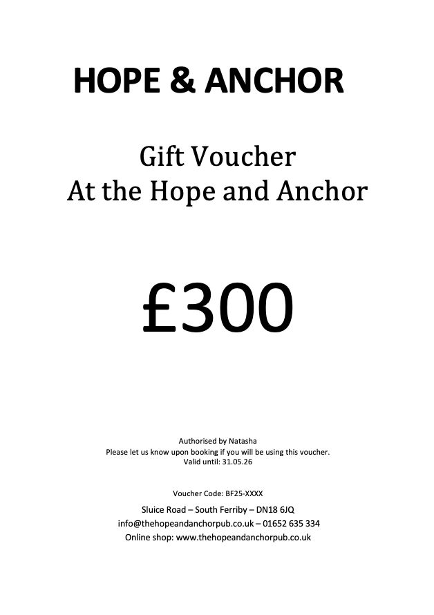 £300 Voucher