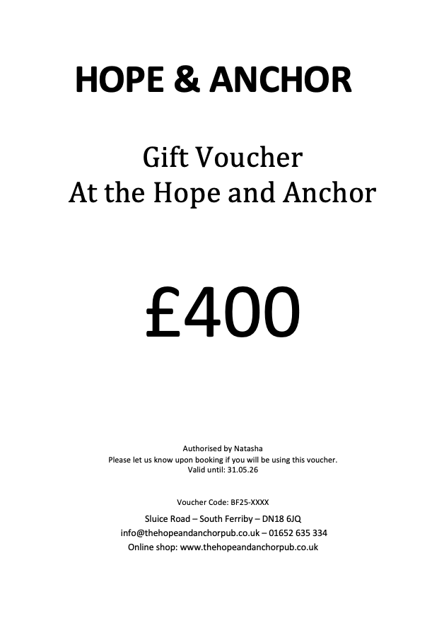 £400 Voucher